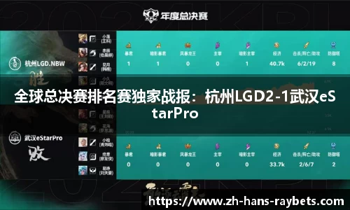 全球总决赛排名赛独家战报：杭州LGD2-1武汉eStarPro